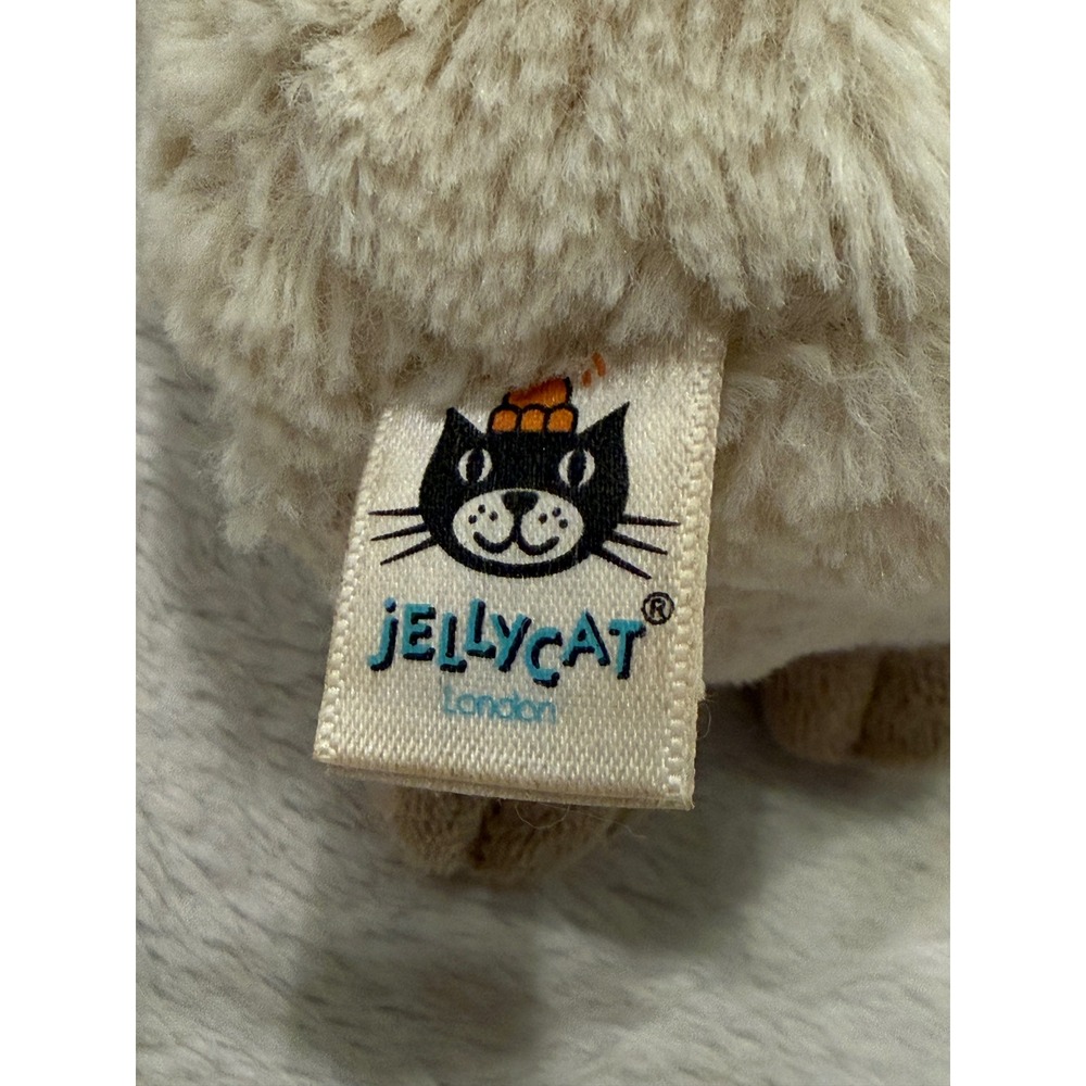 Jellycat Bashful Snowy Owl Retired Cream White Plush Stuffed Animal 9 Inch - Picture 7 of 9